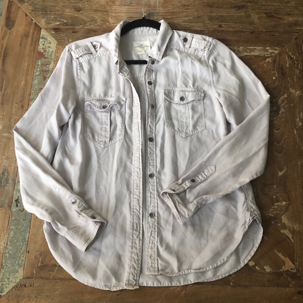 American Eagle Boyfriend Button Down Bundle - image 4